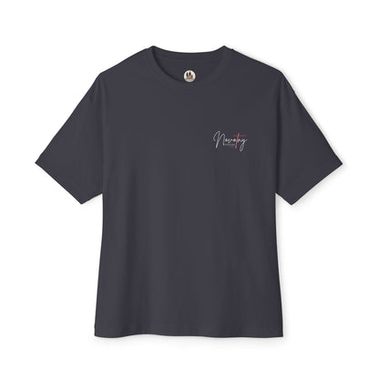 Tell Your Story Oversized Boxy Tee – Faith Inspired Unisex Premium Cotton Shirt