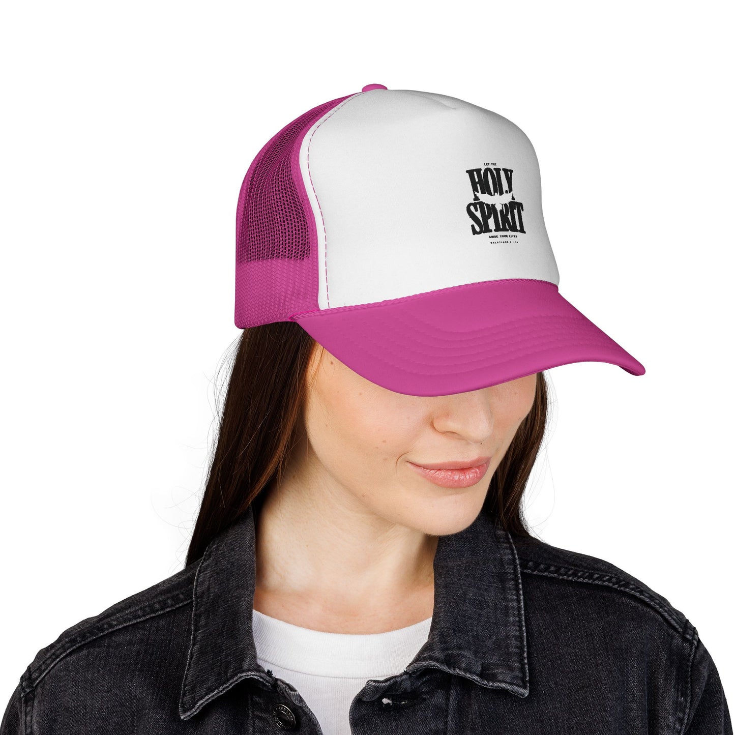 Holy Spirit Trucker Cap — Christian Faith Baseball Hat