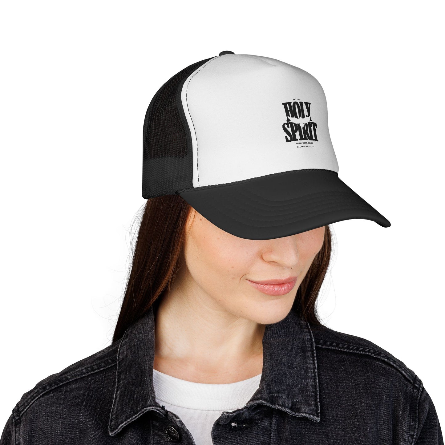Holy Spirit Trucker Cap — Christian Faith Baseball Hat