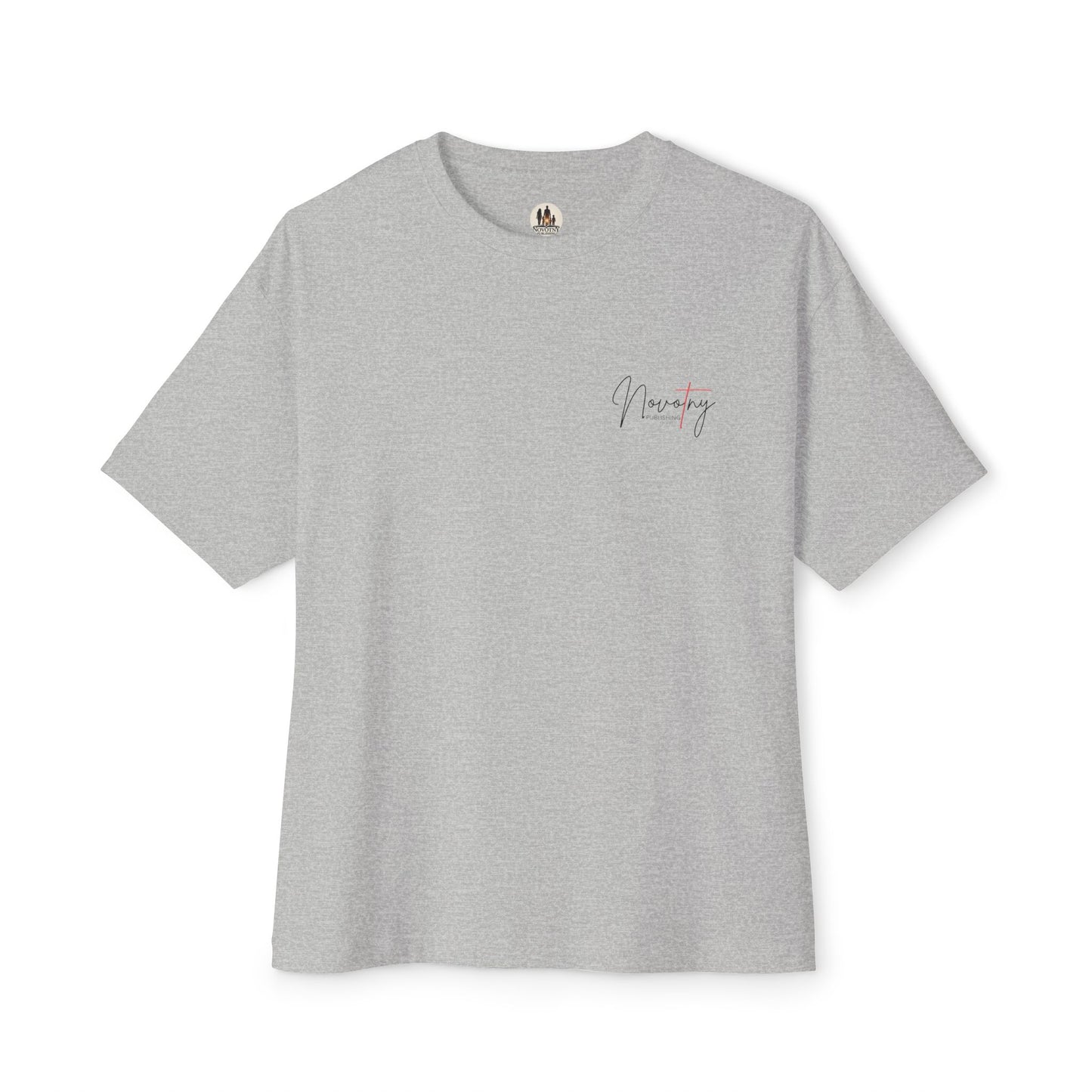 Tell Your Story Oversized Boxy Tee – Faith Inspired Unisex Premium Cotton Shirt