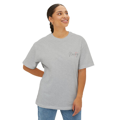 Tell Your Story Oversized Boxy Tee – Inspire Unisex Premium Cotton Shirt