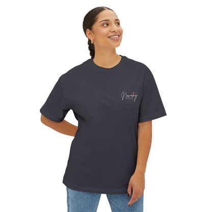 Tell Your Story Oversized Boxy Tee – Inspire Unisex Premium Cotton Shirt