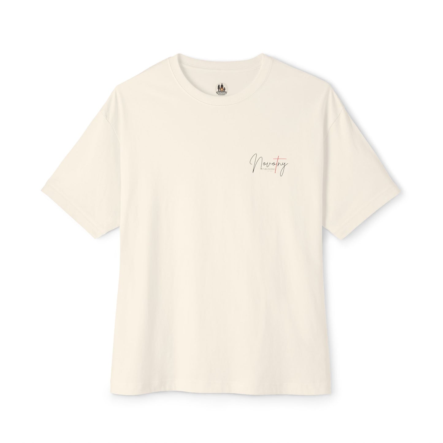 Tell Your Story Oversized Boxy Tee – Faith Inspired Unisex Premium Cotton Shirt