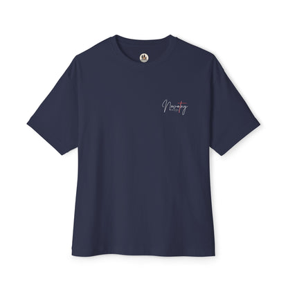 Tell Your Story Oversized Boxy Tee – Faith Inspired Unisex Premium Cotton Shirt