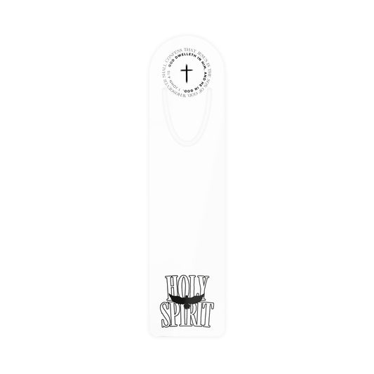 Holy Spirit Metal Bookmark — The Cross Inspirational Prayer Bookmark for Readers