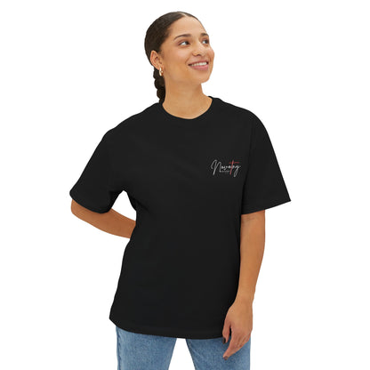 Tell Your Story Oversized Boxy Tee – Faith Inspired Unisex Premium Cotton Shirt