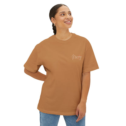 Tell Your Story Oversized Boxy Tee – Faith Inspired Unisex Premium Cotton Shirt