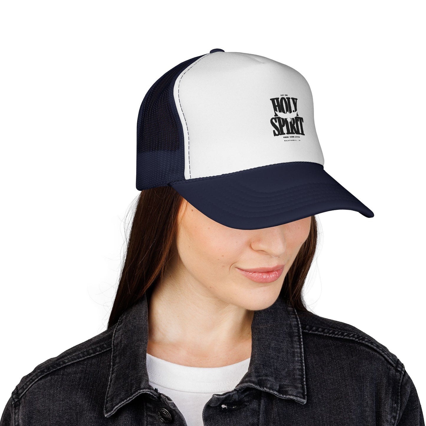 Holy Spirit Trucker Cap — Christian Faith Baseball Hat