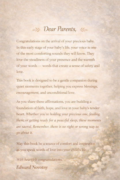 Affirmations For Newborns