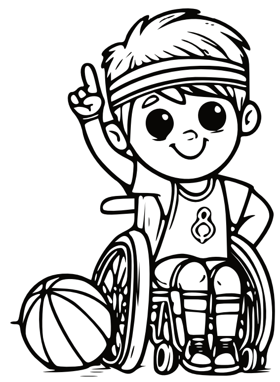 Friends With All Abilities: Coloring Book for Kids