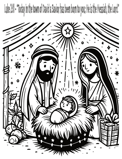 LET THERE BE COLOR! : BIBLE STORIES AND COLORING BOOK