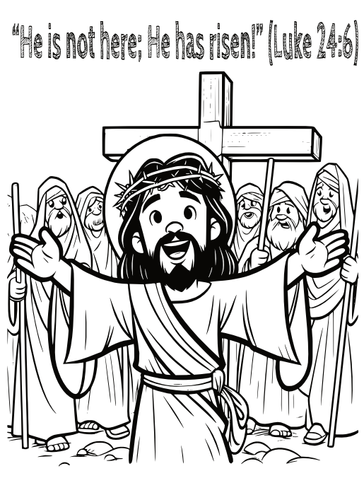 LET THERE BE COLOR! : BIBLE STORIES AND COLORING BOOK
