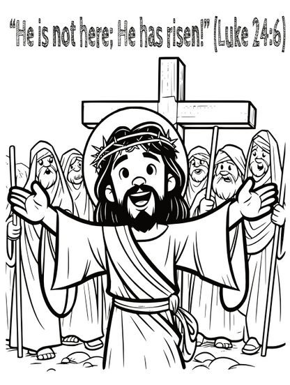 LET THERE BE COLOR! : BIBLE STORIES AND COLORING BOOK