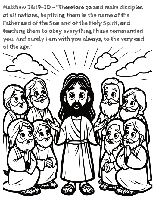 LET THERE BE COLOR! : BIBLE STORIES AND COLORING BOOK